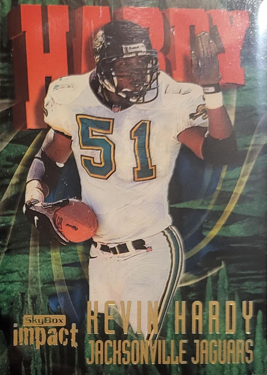 Kevin Hardy #104 1997 Skybox Impact Football