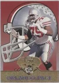 Orlando Pace #HB2 Football Cards 1997 Press Pass Head Butt