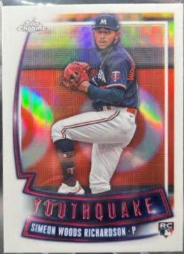 Simeon Woods Richardson #YQ-79 2023 Topps Chrome Youthquake Baseball