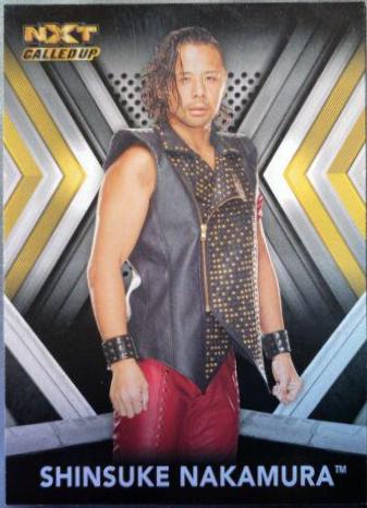 Shinsuke Nakamura #49 Wrestling Cards 2017 Topps WWE NXT