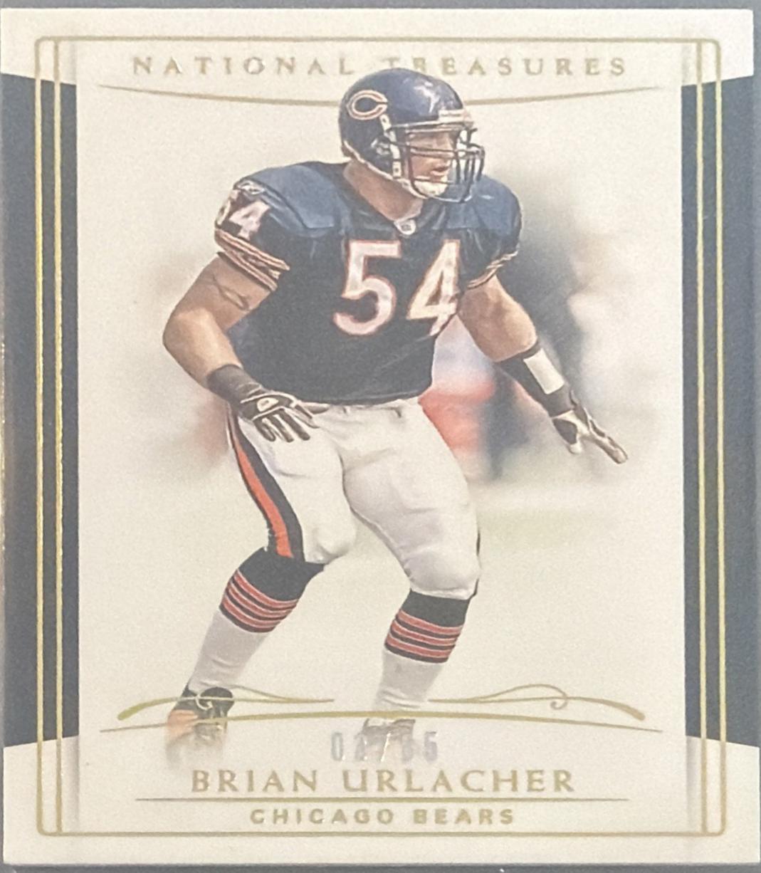 Brian Urlacher #17 2018 National Treasures Football