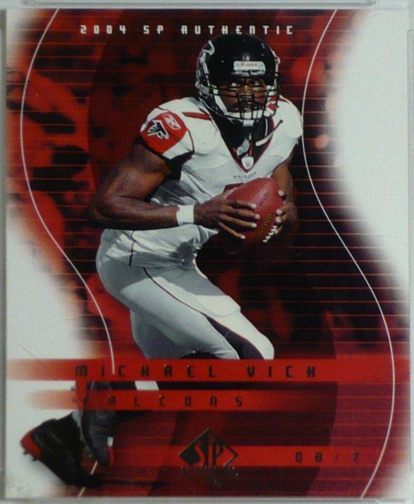 Michael Vick #3 Football Cards 2004 SP Authentic