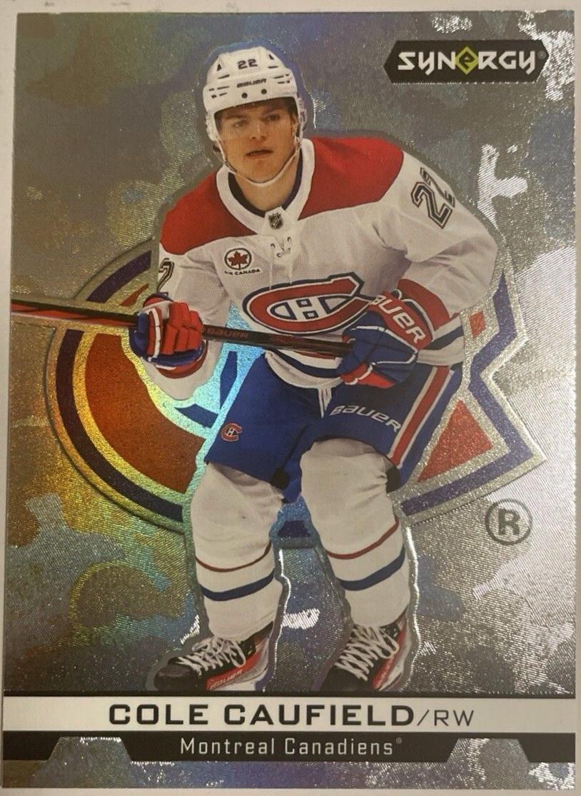 Cole Caufield #IM-13 Hockey Cards 2024 Upper Deck Synergy NHL Impressions