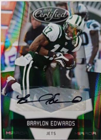 Braylon Edwards #102 2010 Panini Certified Football