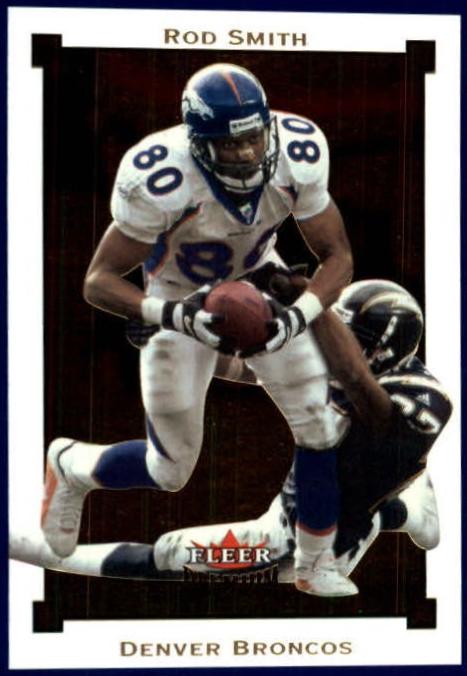 Rod Smith #67 2002 Fleer Premium Football