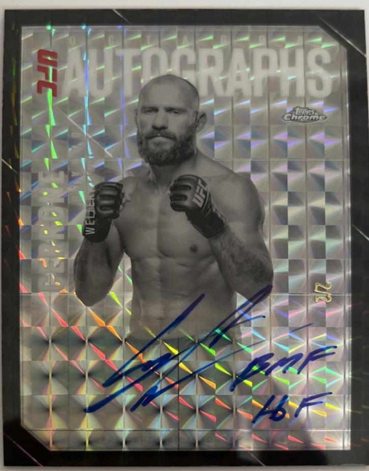 Donald Cerrone [Geometric Black Refractor] #OLA-DE