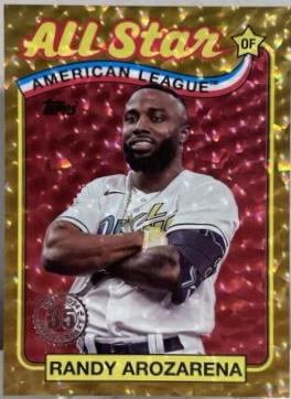 Randy Arozarena [Gold Foil] #89ASB-42