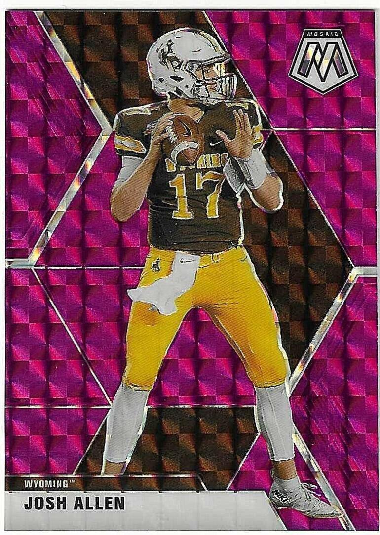 Josh Allen [Purple Mosaic] #65