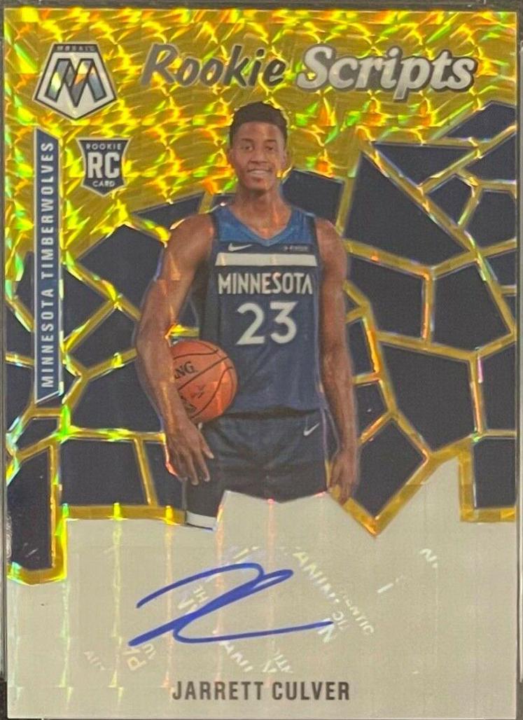 Jarrett Culver [Gold] #RA-JCV