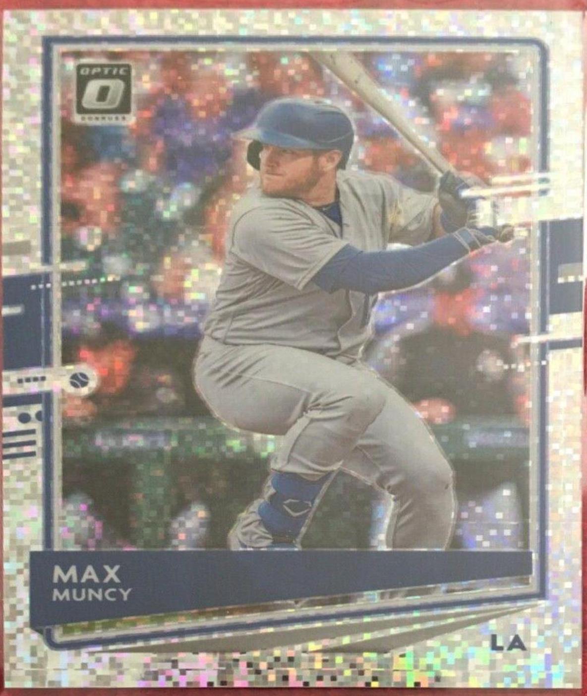 Max Muncy #192 2020 Panini Donruss Optic Baseball