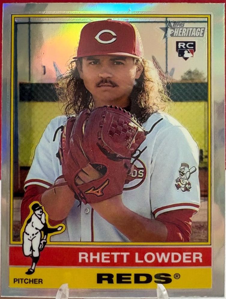 Rhett Lowder [Refractor Chrome Variation] #181