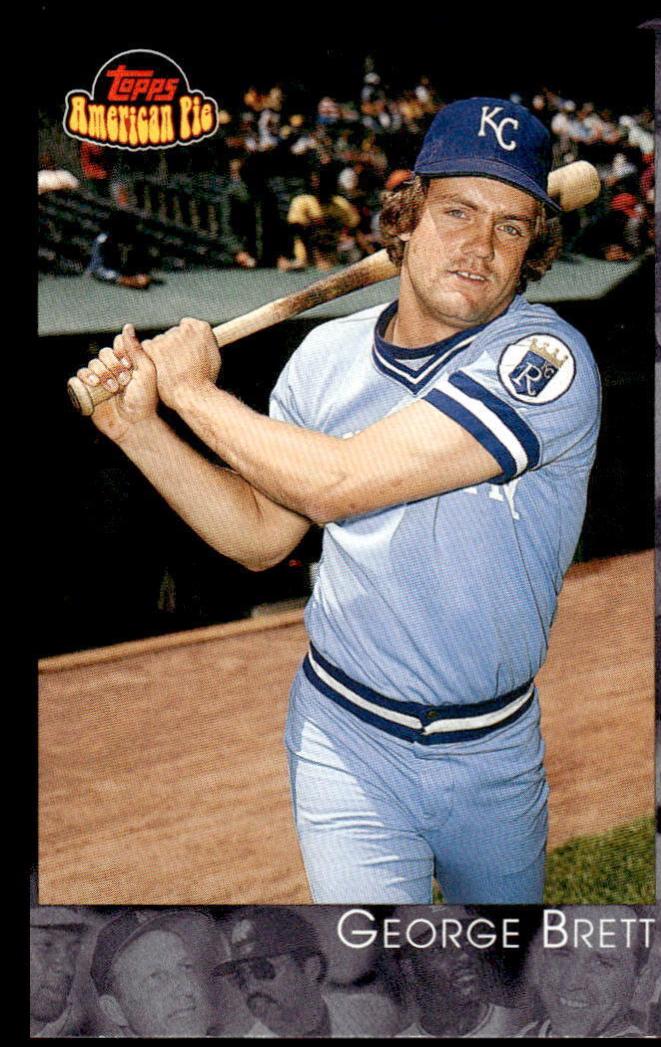 George Brett #35 Baseball Cards 2001 Topps American Pie