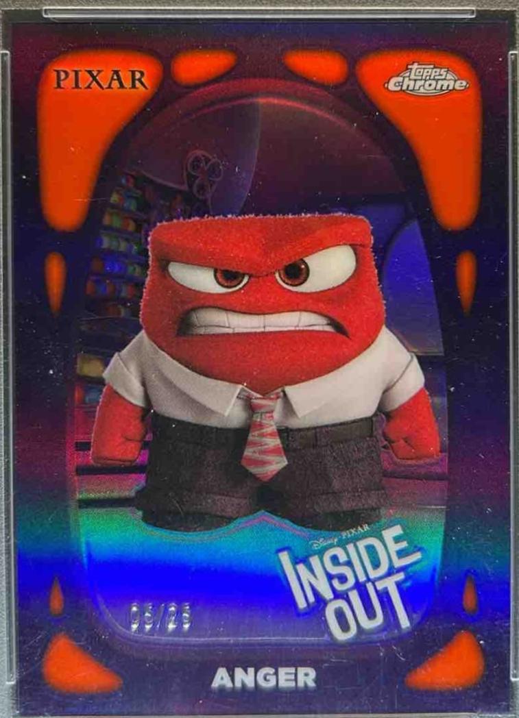 Anger [Orange] #HQ-4 Prices | 2024 Topps Chrome Disney Headquarters