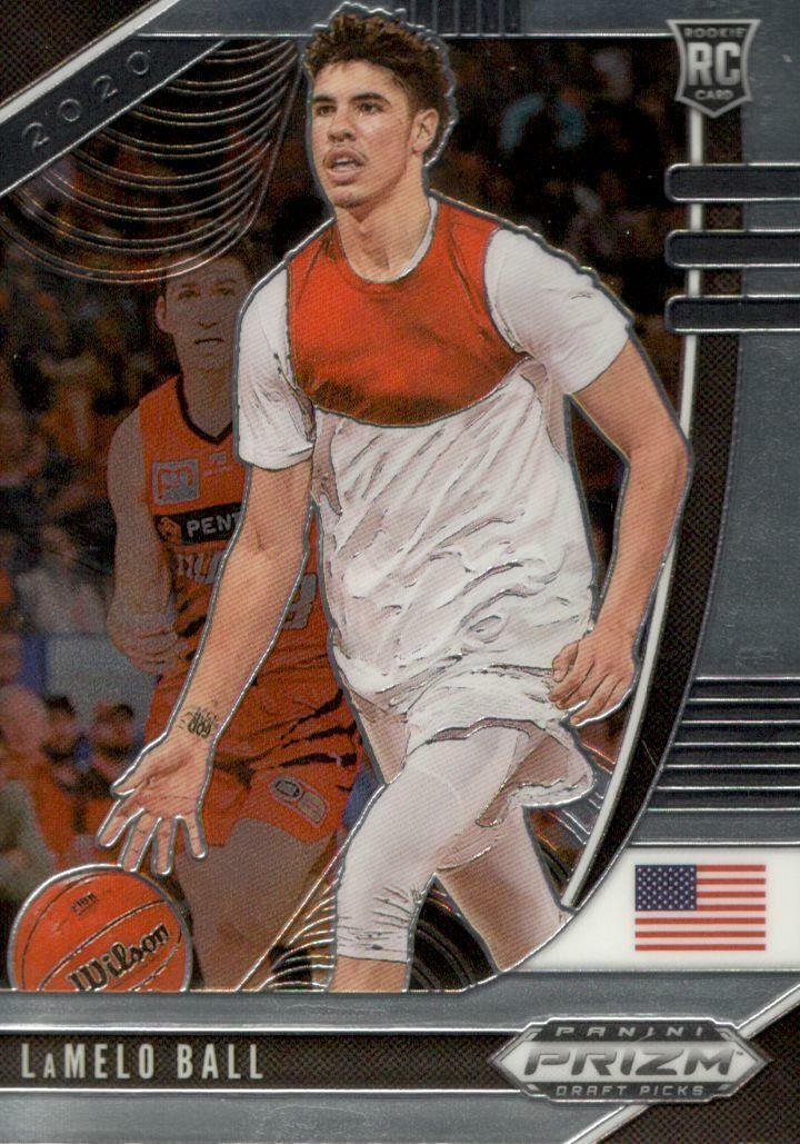LaMelo Ball #43 Basketball Cards 2020 Panini Prizm Draft Picks