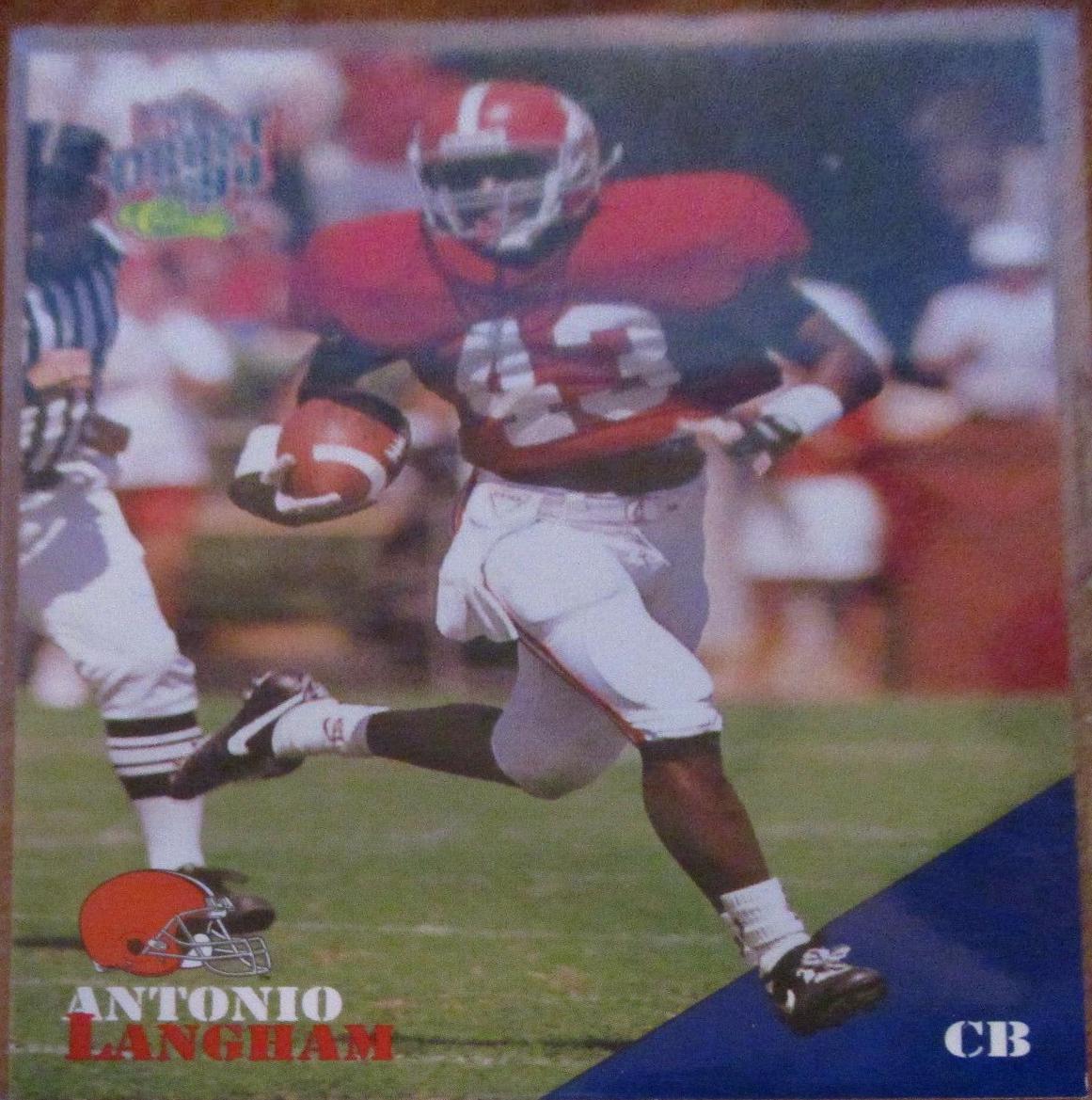 Antonio Langham #82 Football Cards 1994 Classic