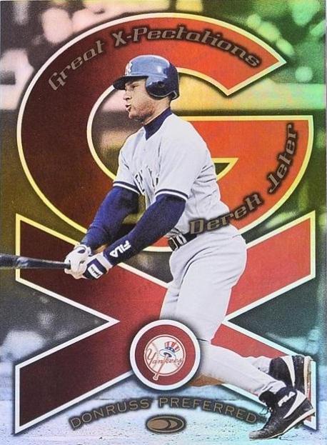 Derek Jeter / Nomar Garciaparra #21 Baseball Cards 1998 Donruss Preferred Great XPectations