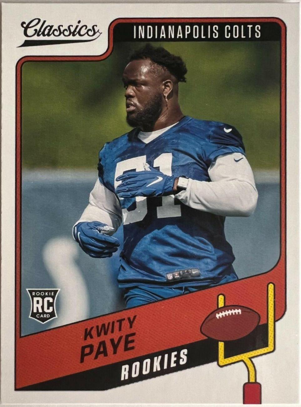 Kwity Paye #199 Football Cards 2021 Panini Classics