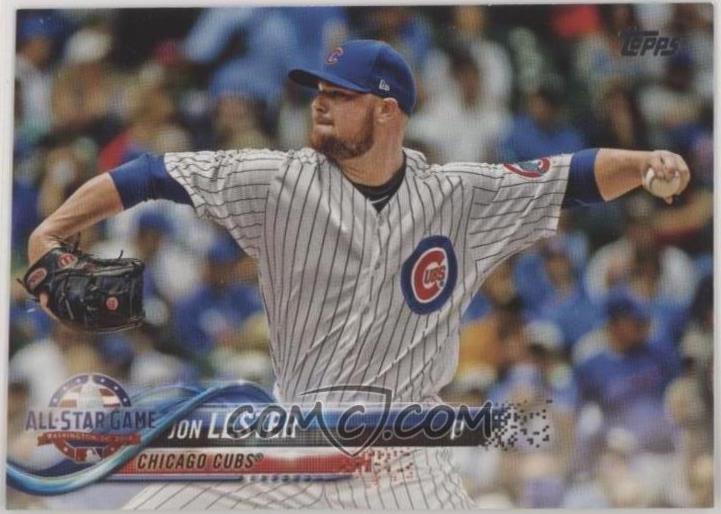 Jon Lester #US-30 Baseball Cards 2018 Topps Update