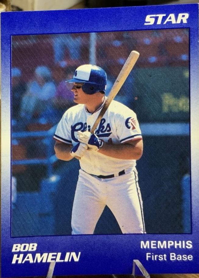 Bob Hamelin #42 Baseball Cards 1989 Star