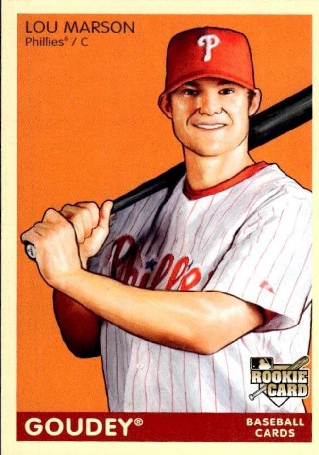 Lou Marson #152 Baseball Cards 2009 Upper Deck Goudey