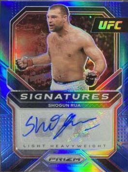 Shogun Rua [Blue] #SG-SRA Prices | 2021 Panini Prizm UFC Signatures ...