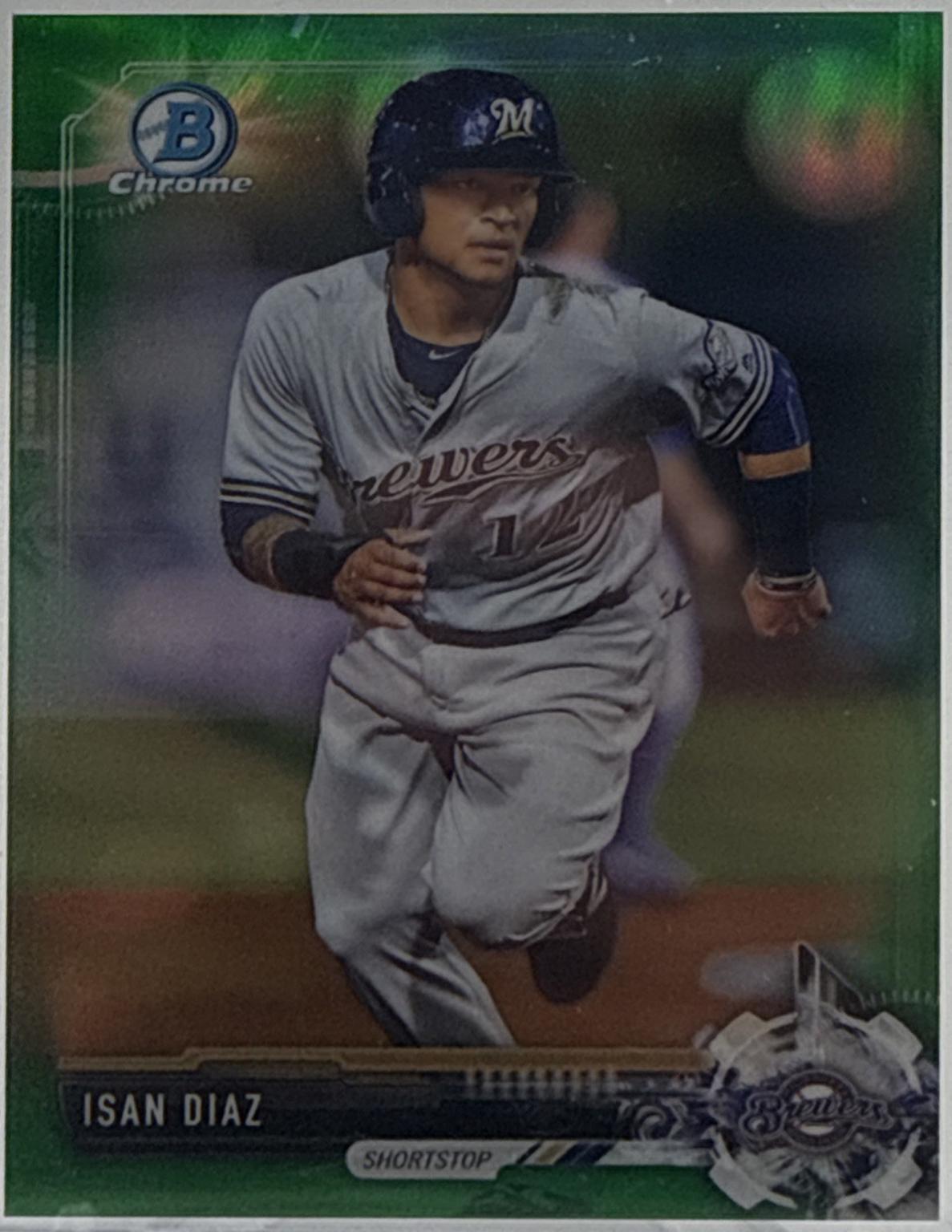 Isan Diaz [Green Refractor] #BDC102