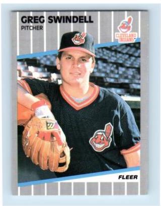 Greg Swindell #413 Baseball Cards 1989 Fleer