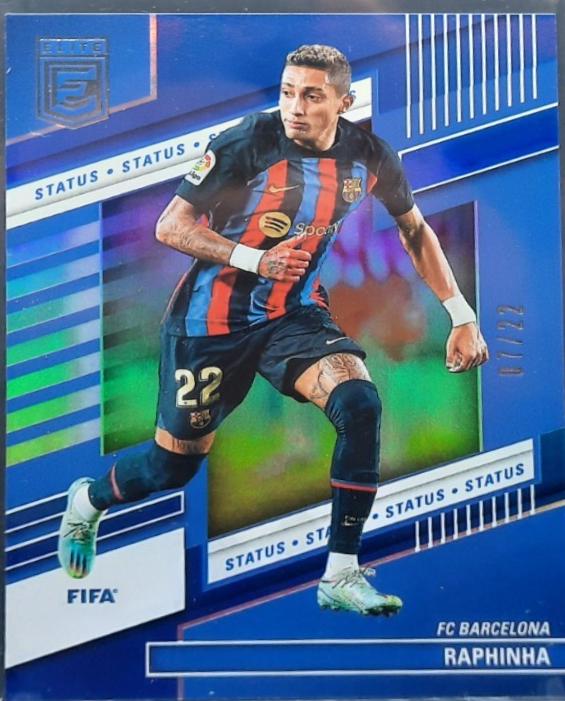 Raphinha #64 2022 Panini Donruss Elite FIFA