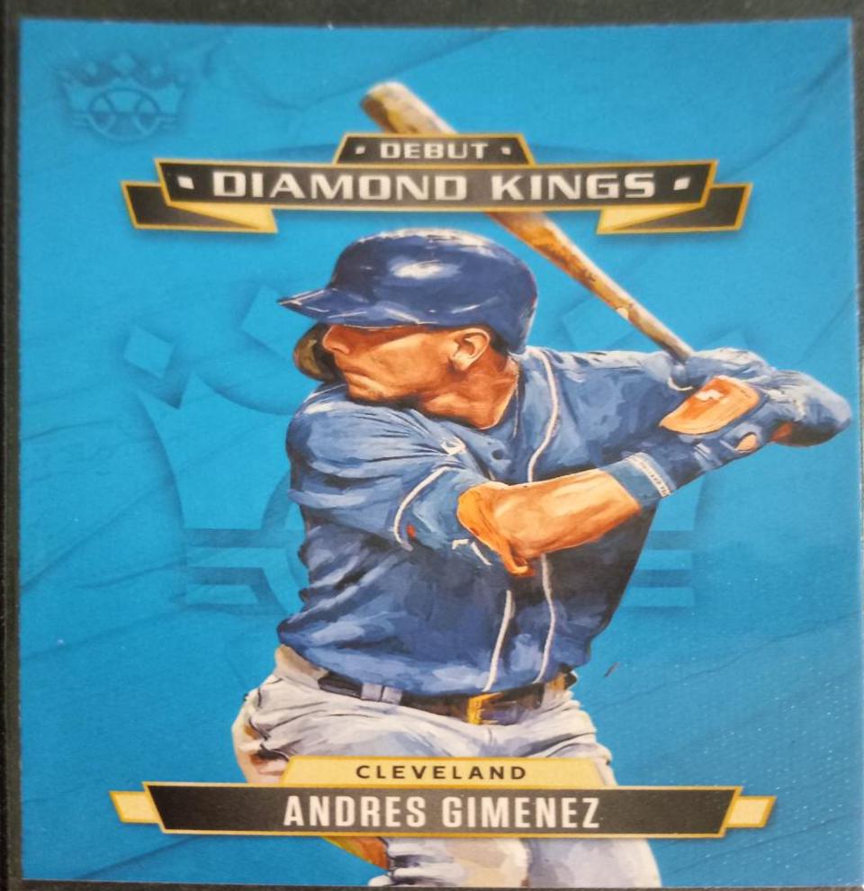 Andres Gimenez #DDK-NM Baseball Cards 2021 Panini Diamond Kings Debut