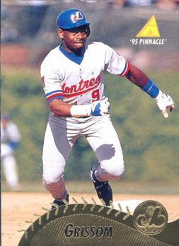 Marquis Grissom #34 Baseball Cards 1995 Pinnacle