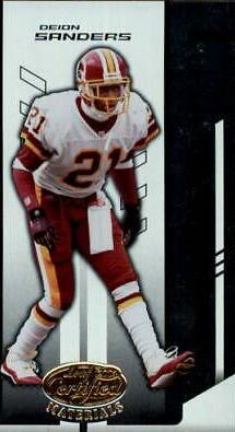 Deion Sanders #149 2004 Leaf Certified Materials Football
