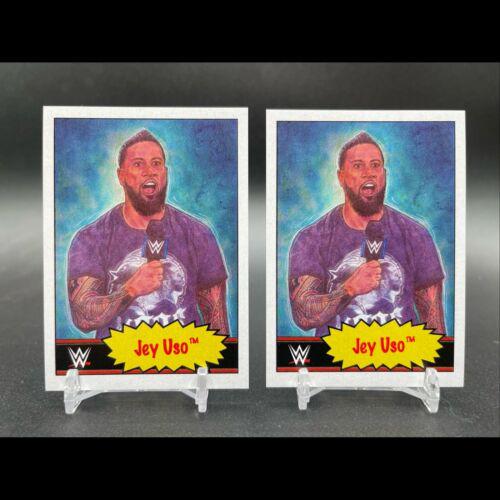 Jey Uso #13 Wrestling Cards 2021 Topps Living WWE