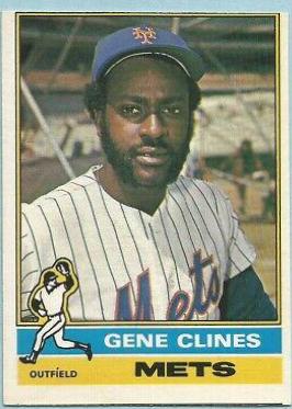 Gene Clines #417 1976 O-Pee-Chee Baseball