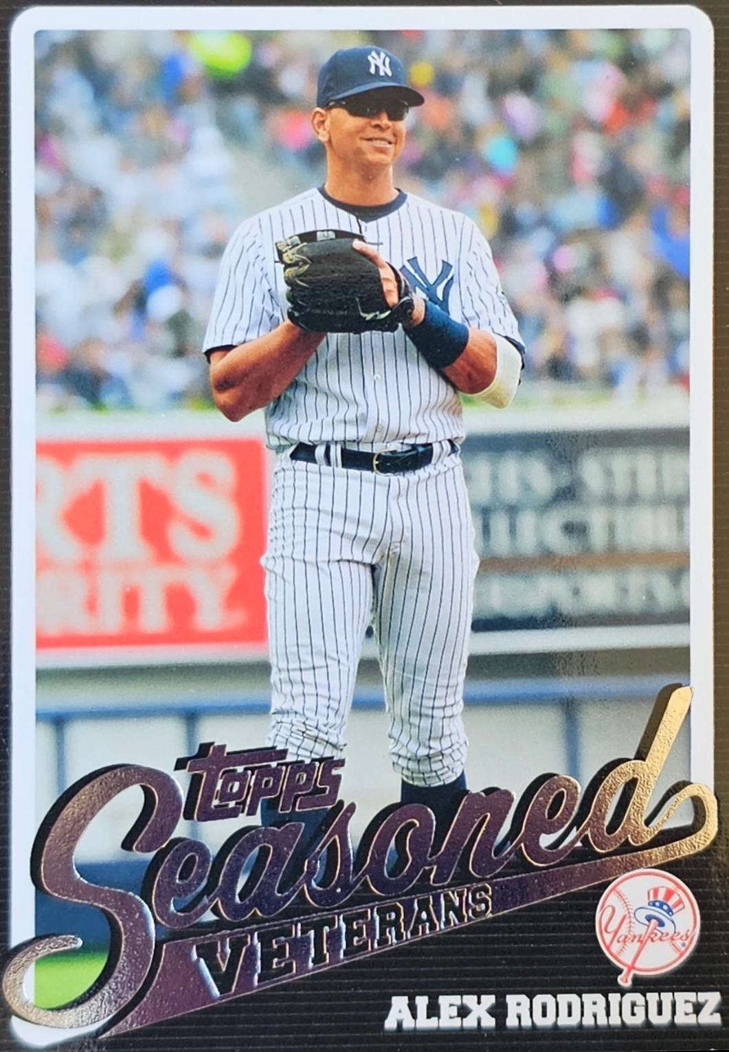 Alex Rodriguez #SV-1 Baseball Cards 2009 Topps Ticket to Stardom Seasoned Veterans