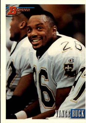 Vince Buck #9 Football Cards 1993 Bowman
