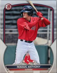 Roman Anthony #BD-112 Baseball Cards 2023 Bowman Draft Prices