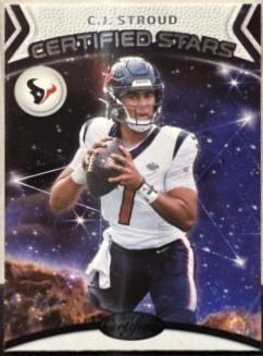 C.J. Stroud #1 Football Cards 2024 Panini Certified Stars