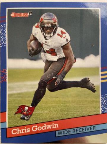 Chris Godwin #91-22 Football Cards 2021 Panini Donruss Retro 1991