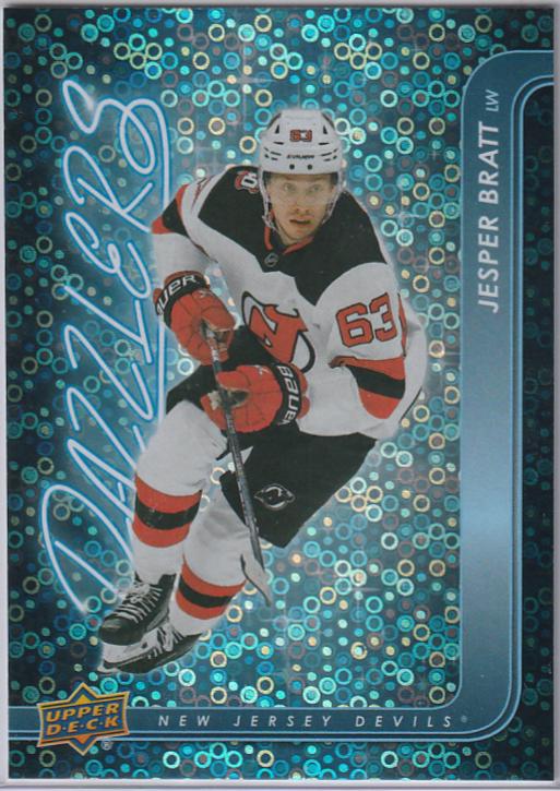 Jesper Bratt #DZ-14 Hockey Cards 2024 Upper Deck Dazzlers