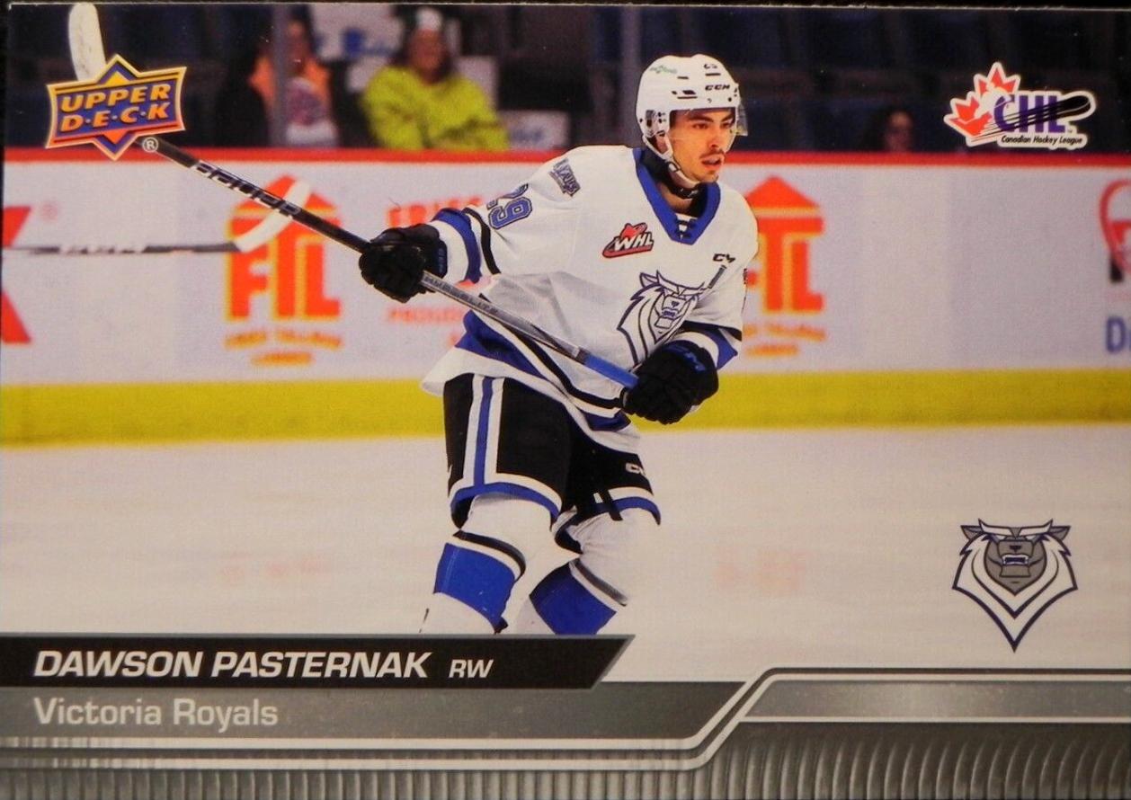 Dawson Pasternak #7 Hockey Cards 2023 Upper Deck CHL