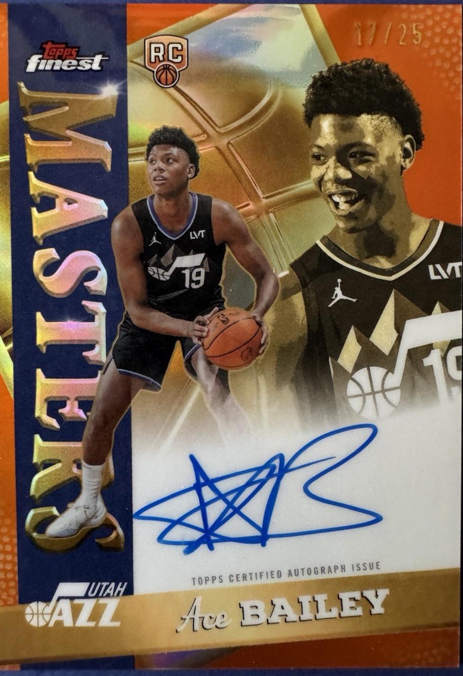Ace Bailey [Orange Refractor] #MA-AB