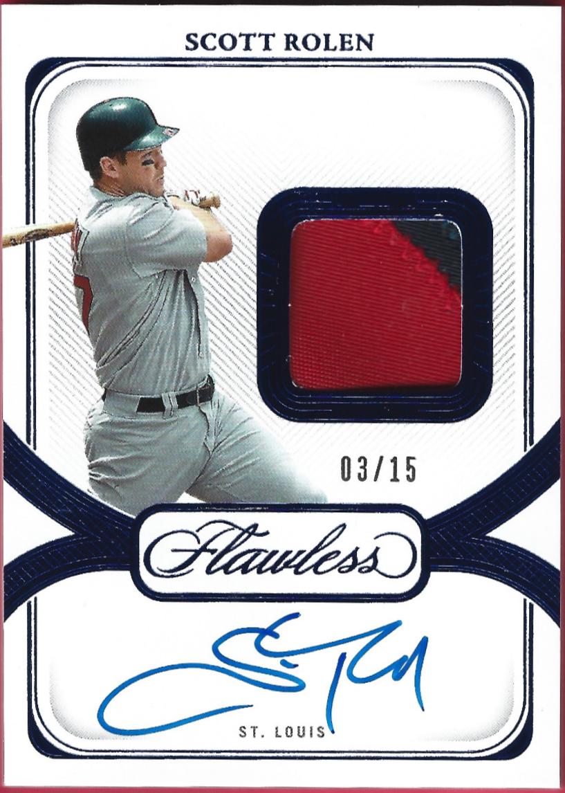 Scott Rolen [Sapphire] #PPV-SR Prices | 2024 Panini Flawless Prime ...