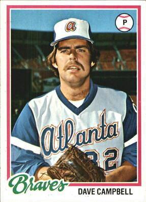 Dave Campbell #402 Baseball Cards 1978 Topps