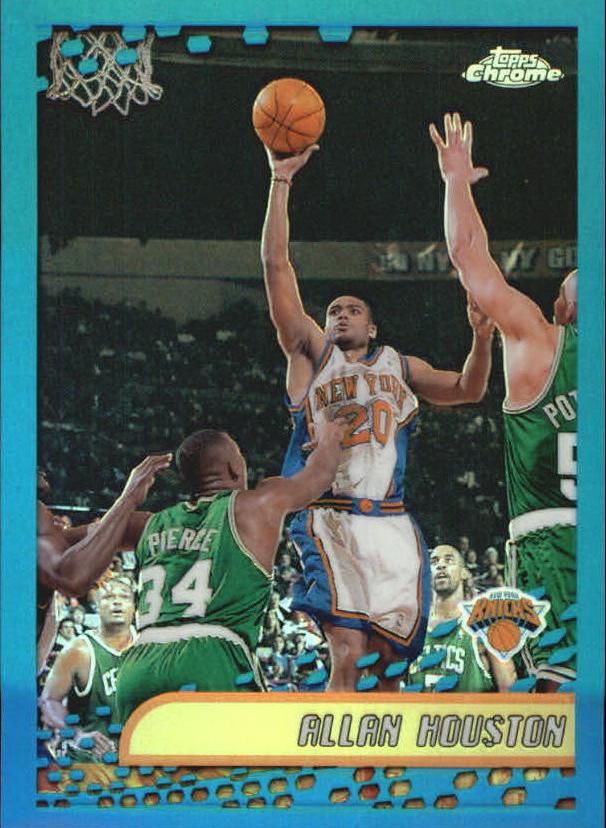 Allan Houston #32 2001-02 Topps Chrome Basketball