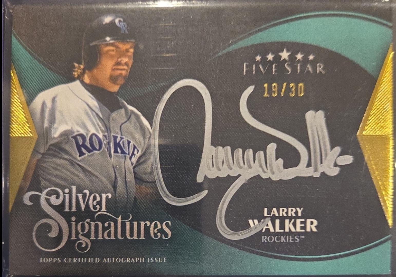Larry Walker [Aqua] #SS-LW