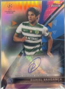 Daniel Braganca #BA-DB Soccer Cards 2021 Topps Finest UEFA Champions League Autographs