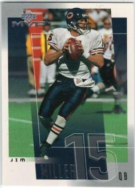 Jim Miller #47 Football Cards 2001 Upper Deck MVP
