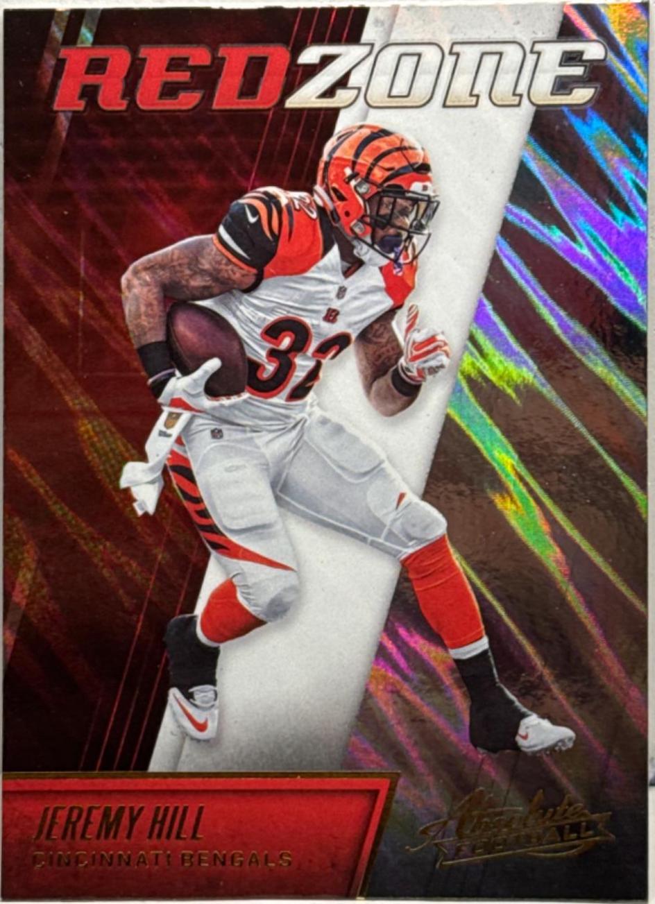 Jeremy Hill #17 Football Cards 2016 Panini Absolute Red Zone