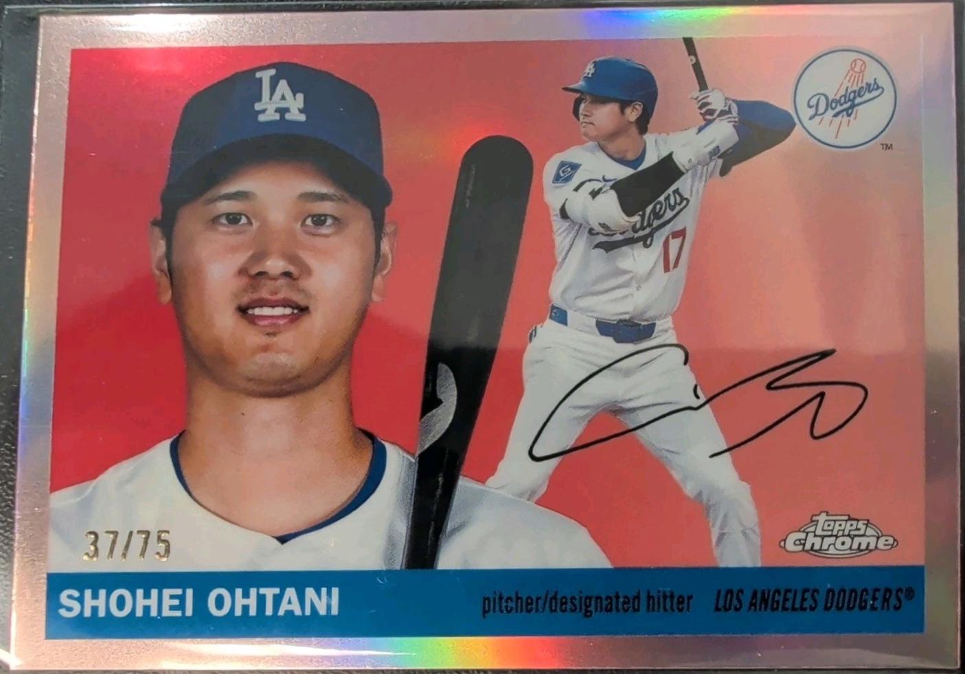 トレーディングカード 2025 Topps Chrome Platinum Baseball 大谷翔平