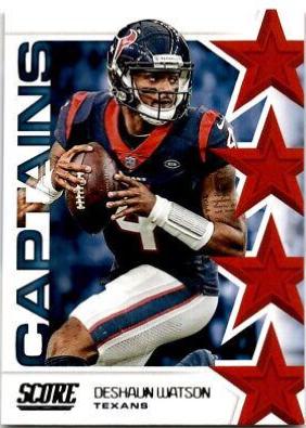 Deshaun Watson #C-9 Football Cards 2019 Panini Score Captains